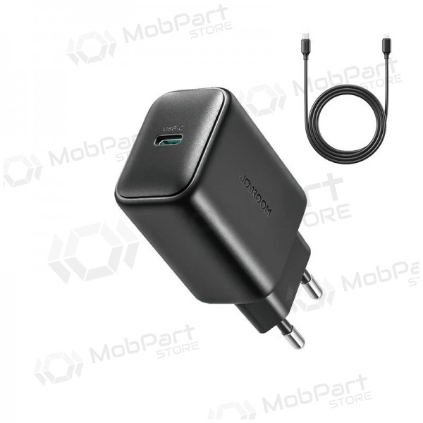 Lādētājs Joyroom JR-TCF23 USB-C 25W + USB-C to USB-C cable 1.0m melns