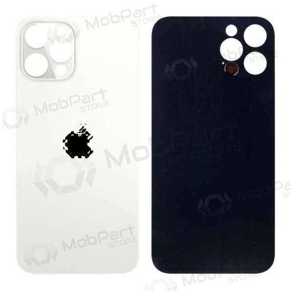 Apple iPhone 12 Pro Max aizmugurējais vāciņš (sudraba)
