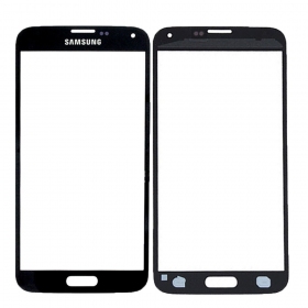 Samsung G900F Galaxy S5 Ekrāna stikliņš (melns) (for screen refurbishing)