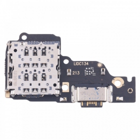 Xiaomi Redmi Note 13 4G uzlādes ligzda un mikrofona šleife (service pack) (oriģināls)