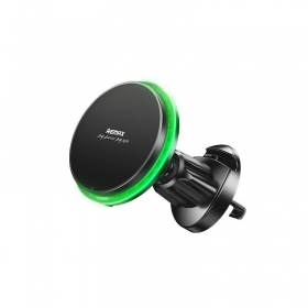 Automobilinis laikiklis-lādētājs Remax RM-C01 MagSafe 15W melns