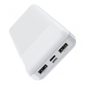 Ārējā baterija Power Bank Hoco J72A 20000mAh balta