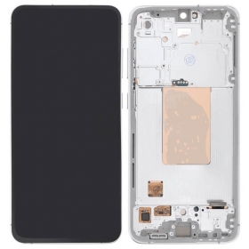 Samsung Galaxy S24 FE ekrāns (sudrabs) (ar rāmi) (Premium)