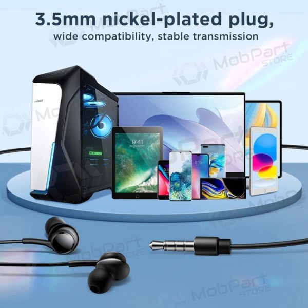 Austiņas Joyroom JR-EW02 3.5mm juodos