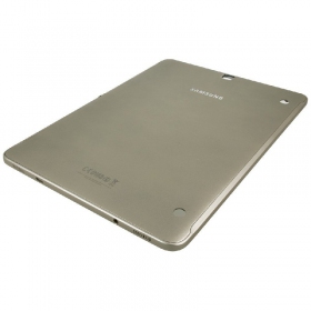 Samsung T813 Galaxy Tab S2 9.7 (2016) aizmugurējais baterijas vāciņš (zelta) (lietots grade C, oriģināls)