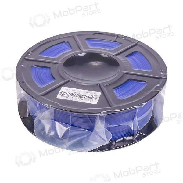 3D spausdinimo plastikas PLA, 1.75mm, 1kg, zils