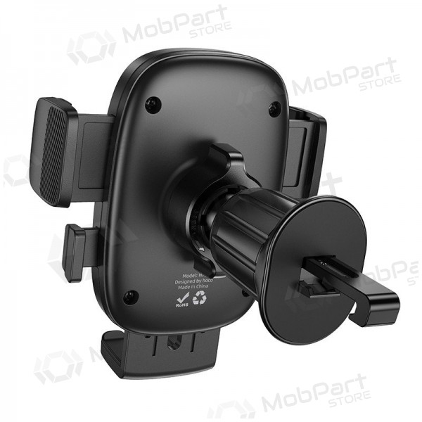 Tālruņa turētājs automobiļiem Hoco H75 (air vent) melns