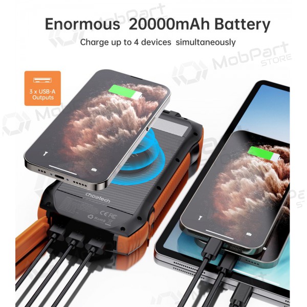 Ārējā baterija Power Bank Choetech B657 20000mAh