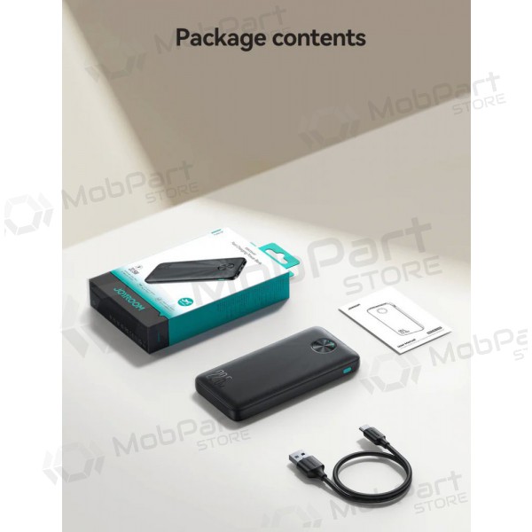 Ārējā baterija Power Bank Joyroom JR-PBF15 22.5W 10000mAh melna