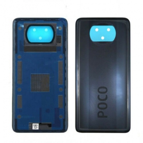 Xiaomi Poco X3 aizmugurējais baterijas vāciņš pelēks (Shadow Gray)