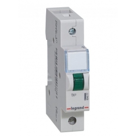 LED indikatorius ant DIN Legrand 604077 (zaļš, 230V, TX3 1 mod.)