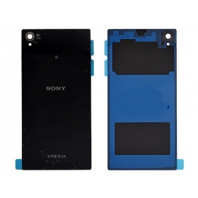 Sony Xperia Z1 L39h C6902 / Xperia Z1 C6903 / Xperia Z1 C6906 / Z1 C6943 aizmugurējais baterijas vāciņš (melns)
