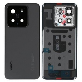 Xiaomi POCO M6 Pro aizmugurējais vāciņš (melns) (oriģināls)