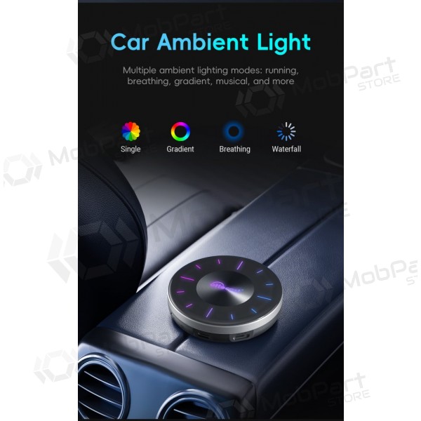 Bezvadu CarPlay / Android Auto adapteris Ottocast OttoAiBox P3 PCS46 melns