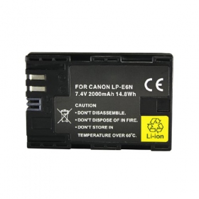 CANON LP-E6N 2500mAh foto baterija / akumulators