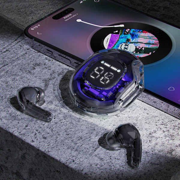 Bezvadu austiņas Acefast T8 TWS (alfalfa purple) Bezvadu austiņas Acefast T8 TWS (alfalfa purple)