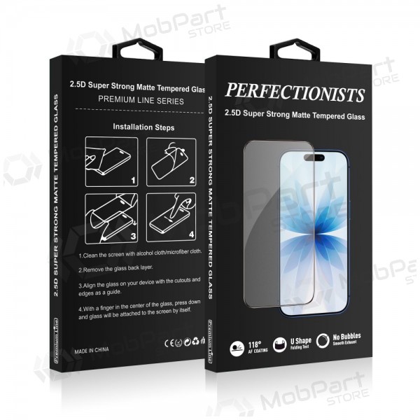 Apple iPhone Air aizsargstikls - Perfectionists 2.5D Super Strong Matte