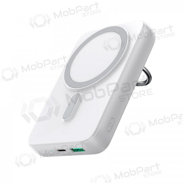 Ārējā baterija Power Bank Joyroom JR-W050 20W Magnetic Wireless 10000mAh balta