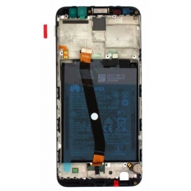 Huawei Mate 10 Lite ekrāns (zelta) (ar rāmīti un baterija) (service pack) (oriģināls)