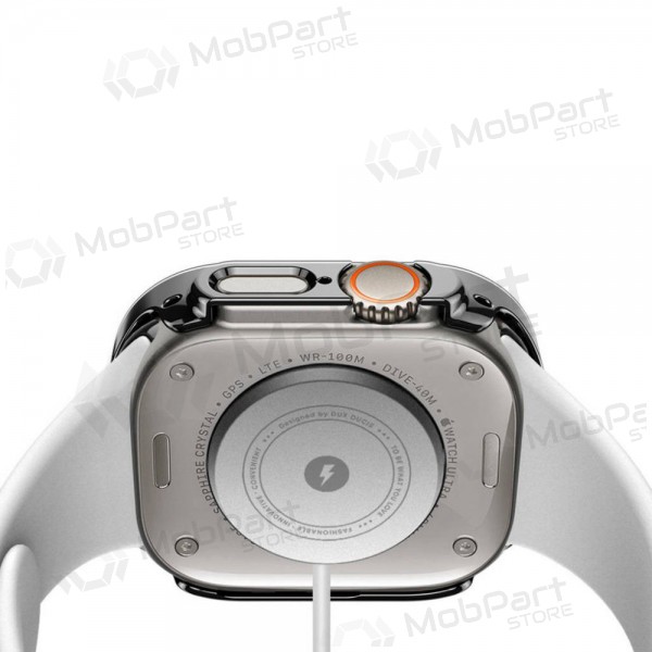Apple Watch Ultra 49mm LCD aizsargstikls / maciņš - Dux Ducis Hamo (melns)