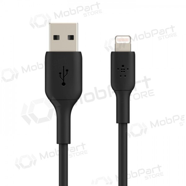 USB kabelis Belkin Boost Charge USB-A to Lightning 1.0m melns