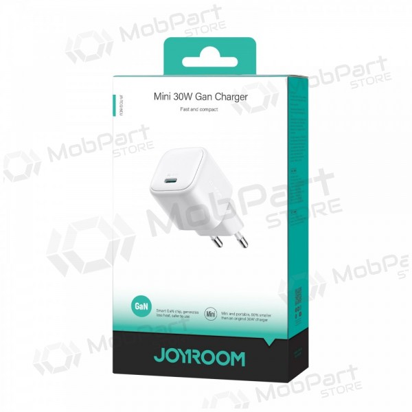 Lādētājs Joyroom JR-TCG15 30W GaN USB-C balts