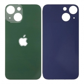 Apple iPhone 13 mini aizmugurējais baterijas vāciņš (zaļš) (bigger hole for camera)
