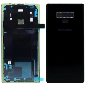Samsung N960F Galaxy Note 9 aizmugurējais baterijas vāciņš melns (Midnight Black) (lietots grade B, oriģināls)