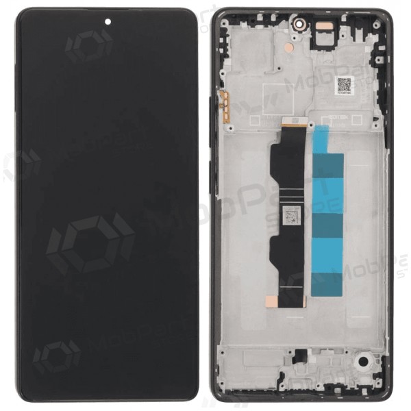 Xiaomi Redmi Note 13 Pro 4G, Poco M6 Pro 4G ekrāns (melns) (ar rāmīti) (OLED) Xiaomi Redmi Note 13 Pro 4G, Poco M6 Pro 4G ekrāns (melns) (ar rāmīti) (OLED)