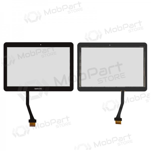Samsung N8000 / N8010 / N8013 / N8020 / P5100 Galaxy Note 10.1 / Galaxy Tab 2 skārienjūtīgais ekrāns / panelis (no logo)