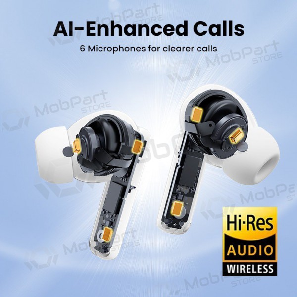 Bezvadu austiņas Ugreen WS200 HiTune T6 Active Noise-Cancelling Earbuds Bezvadu austiņas Ugreen WS200 HiTune T6 Active Noise-Cancelling Earbuds