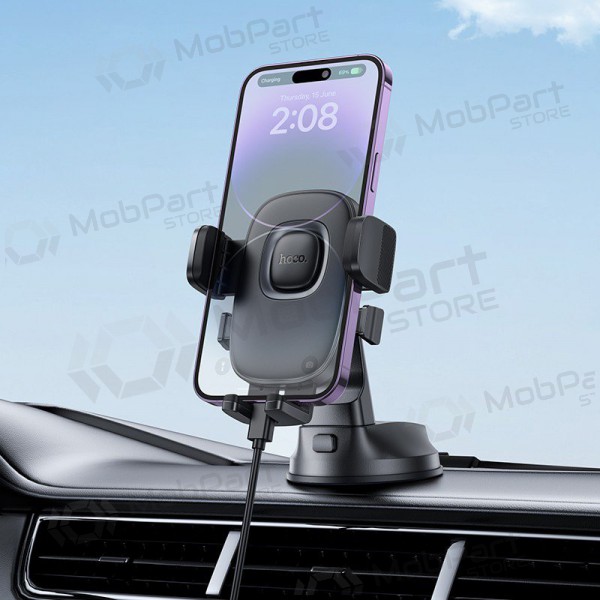 Tālruņa turētājs automobiļiem Hoco H76 (dashboard) melns