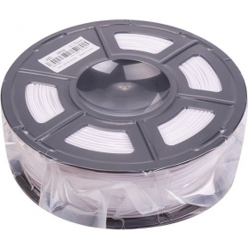 3D spausdinimo plastikas ABS, 1.75mm, 1kg, balts