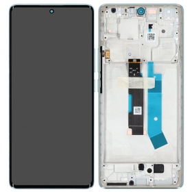 Xiaomi Redmi Note 14 Pro 4G ekrāns (zils) (ar rāmīti) (oriģināls)