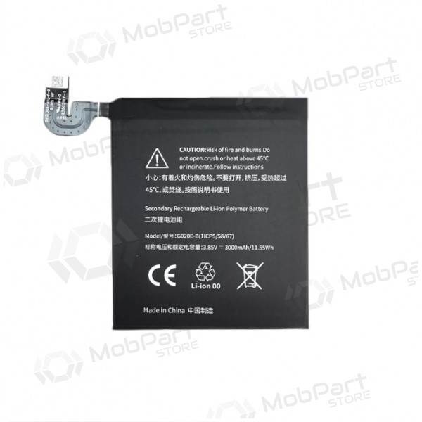 GOOGLE Pixel 3A baterija / akumulators (3000mAh) GOOGLE Pixel 3A baterija / akumulators (3000mAh)