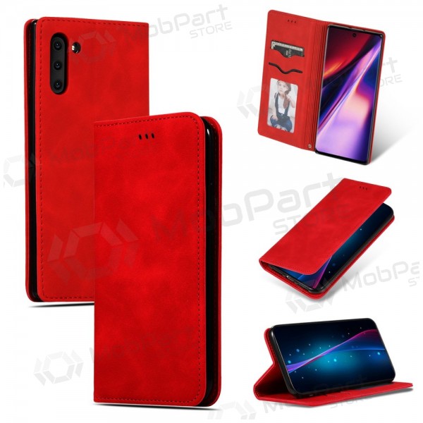 Samsung Galaxy A27 maciņš - Business Style - sarkans