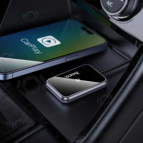 CarPlay adapteris Hoco HU1 bezvadu melns