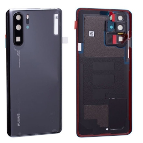 Huawei P30 Pro aizmugurējais baterijas vāciņš (melns) (lietots grade C, oriģināls)