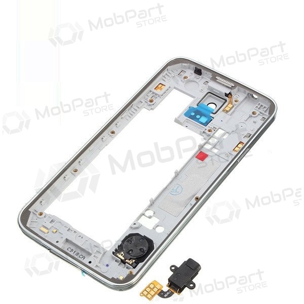 Samsung G900F S5 iekšējais korpuss (sudraba)