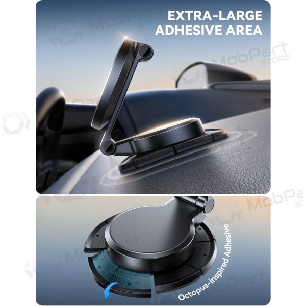 Automobilinis laikiklis-lādētājs Joyroom JR-ZS408 (dashboard) 15W melns