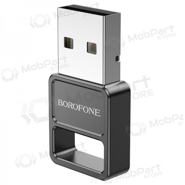 Bluetooth adapteris Borofone DH8 Bluetooth 5.1 melns