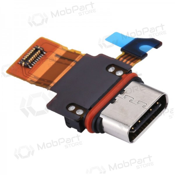 Sony Xperia XZ1 Compact G8441 / Xperia XZ1 Compact G8442 uzlādes ligzda šleife (service pack) (oriģināls)