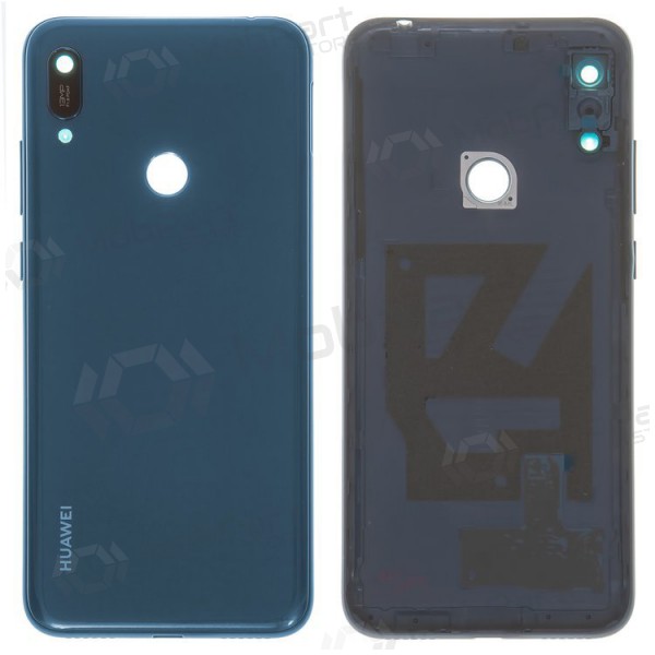 Huawei Y6 2019 aizmugurējais baterijas vāciņš (zils)