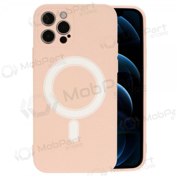 Apple iPhone 12 Pro Max maciņš - MagSilicone (smilškrāsas)