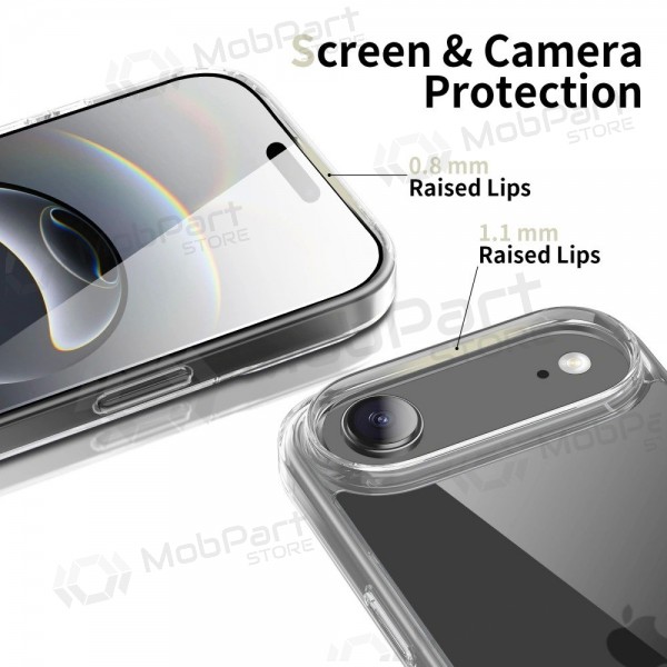 Apple iPhone Air maciņš - Tech-Protect Flexair Hybrid (caurspīdīgs)
