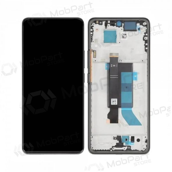 Ekranas Xiaomi Redmi Note 14 Pro 5G su lietimui jautriu stikliuku un rėmeliu Midnight Black oriģināls (service pack) Ekranas Xiaomi Redmi Note 14 Pro 5G su lietimui jautriu stikliuku un rėmeliu Midnight Black oriģināls (service pack)