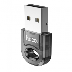 Bluetooth adapteris Hoco UA28 Bluetooth 5.1 melns