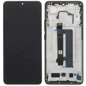 Xiaomi Poco X6 Pro 5G ekrāns (dzeltens) (ar rāmīti) (oriģināls)