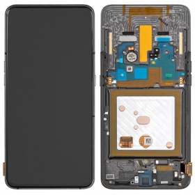 Samsung A805F Galaxy A80 ekrāns (melns) (service pack) (oriģināls)