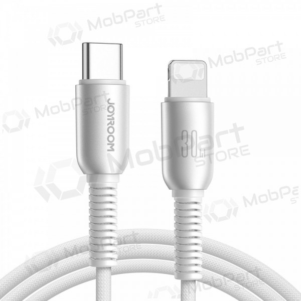 USB kabelis Joyroom S-A51 USB-C to Lightning 30W 1.2m pelēks